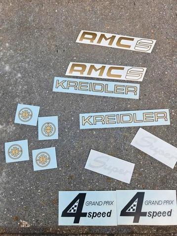 Originele Kreidlerstickers RMC S, beschikbaar voor biedingen