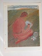 Charlotte Salomon offset prent 1976, Ophalen of Verzenden