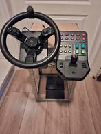 Logitech G Saitek Farming Simulator Stuurwiel, Computers en Software, Joysticks, Ophalen of Verzenden, Zo goed als nieuw, Logitech