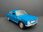 Peugeot 504 berline blue 1:38 Welly Pol, Zo goed als nieuw, Verzenden