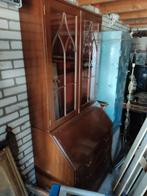 Mahonie Engelse Secretaire met Kuif, Antiek en Kunst, Antiek | Meubels | Kasten, Ophalen
