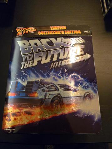 Back to the Future Trilogy Metal Box Blu-ray beschikbaar voor biedingen