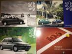 Partij 11x Peugeot 106 aktiemodel folders/brochures B, CH, D, Boeken, Auto's | Folders en Tijdschriften, Ophalen of Verzenden