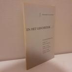 ds. A.F. en P. Honkoop. En het geschiedde., Ophalen of Verzenden, Gelezen, Christendom | Protestants