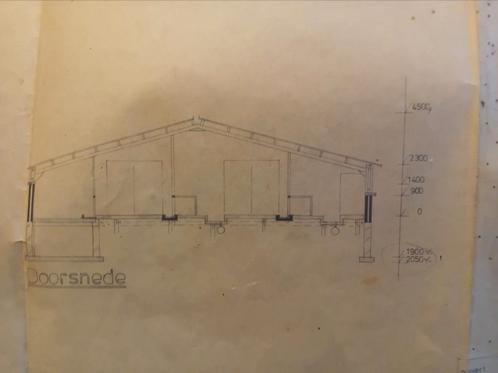 constructie spanten ipe240 + gordingen. 30x18mtr. stal, Doe-het-zelf en Verbouw, IJzerwaren en Bevestigingsmiddelen, Gebruikt