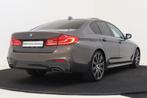 BMW 5 Serie 520i High Executive M Sport Automaat / Schuif-ka, Auto's, Te koop, Zilver of Grijs, 1515 kg, Benzine