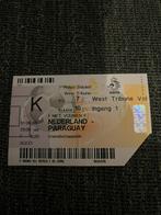 Nederland - Paraguay voetbal ticket 01-06-1998, Verzamelen, Ophalen of Verzenden