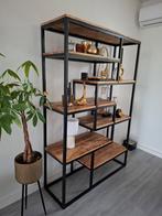 Wandmeubel Kyan - zwart/naturel, Ophalen, Zo goed als nieuw, Minder dan 150 cm, 150 tot 200 cm
