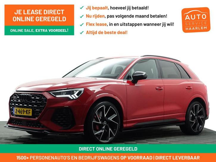 Audi RSQ3 TFSI 400pk RS Dynamic+ Black Optic Aut- Carbon, Sf, Auto's, Audi, Bedrijf, Te koop, RSQ3, 360° camera, 4x4, ABS, Achteruitrijcamera