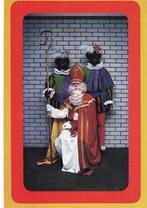 Sinterklaas / Sint Nikolaas zelfklevende ansicht Caspari, Feest(dag), Ongelopen, Verzenden, 1980 tot heden