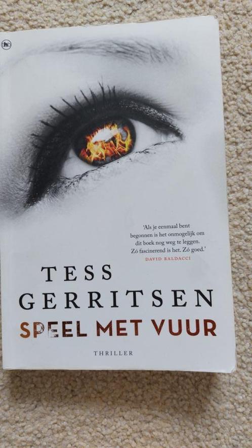 Speel met vuur, Tess Gerritsen, Boeken, Thrillers, Gelezen, Nederland, Ophalen of Verzenden