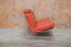 ZGANieuw! rode leren Leolux Volare design bank, Leolux, Leolux, Design, 150 tot 200 cm