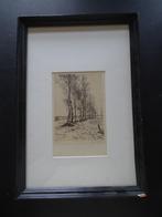 Mooie ets van G.W.P. van Dokkum, Antiek en Kunst, Ophalen of Verzenden