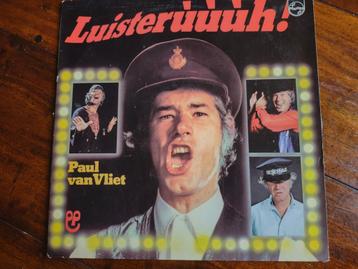 Lp - Paul van Vliet - Luisteruuuh ! beschikbaar voor biedingen