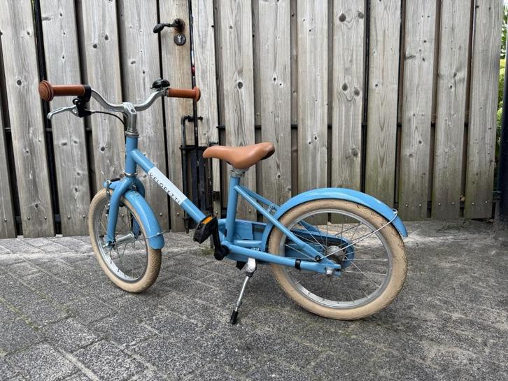 Veloretti Maxi 16 inch kinderfiets – Havana Blue, Fietsen en Brommers, Fietsen | Kinderfietsjes, Gebruikt, 16 tot 20 inch, Ophalen