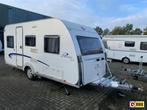 Bürstner Premio 435 TS Mover/Pano luifel/Fietsdr, Caravans en Kamperen, Caravans, Standaardzit, Schokbreker, Overige typen, Bedrijf