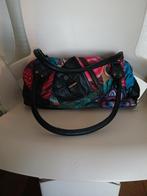 Desigual handtas kleuren zie foto's mooie Staat., Sieraden, Tassen en Uiterlijk, Armbanden, Ophalen of Verzenden, Gebruikt, Zwart