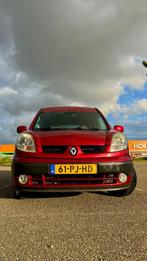 Renault Kangoo 1.6 16V AUT 2004 Rood, 1095 kg, Origineel Nederlands, Particulier, 1598 cc