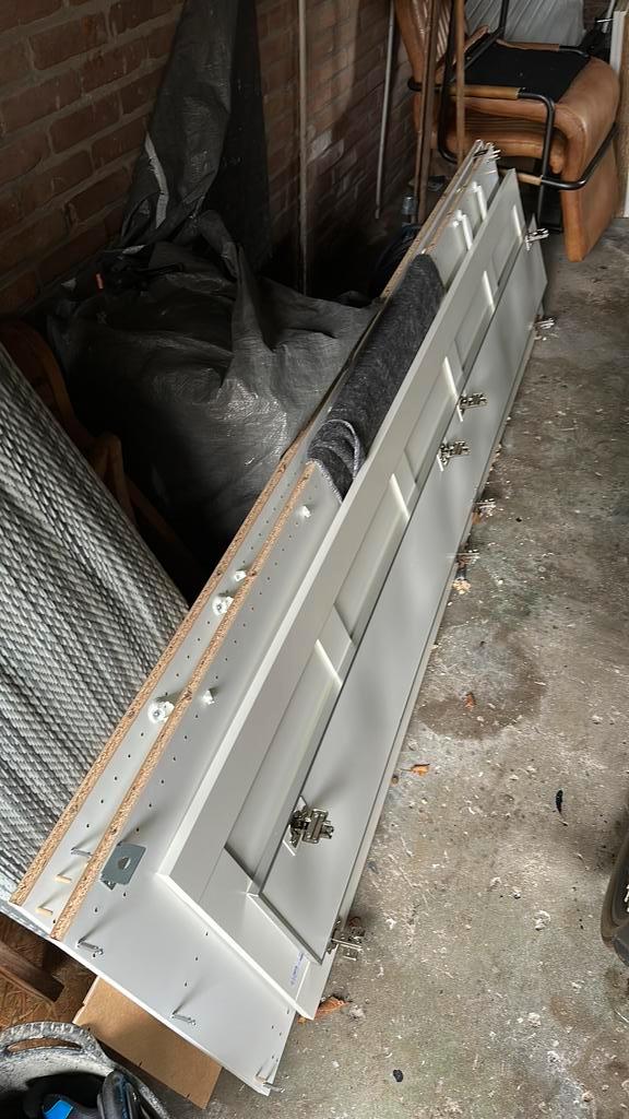 Ikea kast wit met schappen en manden, Huis en Inrichting, Kasten | Kledingkasten, Gebruikt, 200 cm of meer, 50 tot 100 cm, 25 tot 50 cm