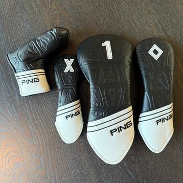 Ping nieuwe headcovers voor putter, hybride, wood en driver beschikbaar voor biedingen