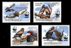 WWF BIRDS = BATELEUR = sv4st GUINE-BISSAU-012, Postzegels en Munten, Postzegels | Thematische zegels, Dier of Natuur, Verzenden