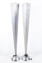 Echte Eyecatcher -Design RVS vloerlampen Van €1295 voor €395, 200 cm of meer, Ophalen of Verzenden, Zo goed als nieuw, Metaal