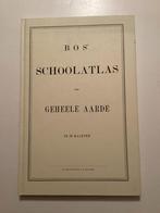 Bos "Schoolatlas der geheele aarde", Boeken, Wereld, Ophalen of Verzenden, Zo goed als nieuw, 1800 tot 2000