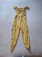 Okergele zomer onesie maat 128, Ophalen of Verzenden, Zo goed als nieuw, Meisje