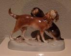 Royal Dux Beeldje - Jachthonden, Ophalen of Verzenden