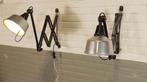Set van 2 vintage schaarlampen, Curt Fischer stijl, Huis en Inrichting, Lampen | Wandlampen, Gebruikt, Ophalen of Verzenden, Metaal