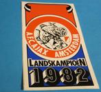 Ajax sticker Landskampioen 1982, Nieuw, Ajax, Verzenden