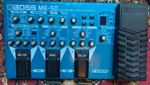 Boss ME-50 multi-effect unit, Muziek en Instrumenten, Effecten, Gebruikt, Multi-effect, Ophalen of Verzenden