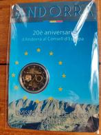 Andorra 2 euro 2014 BU 20 jr Raad EU, Postzegels en Munten, Munten | Europa | Euromunten, Ophalen of Verzenden, Overige landen