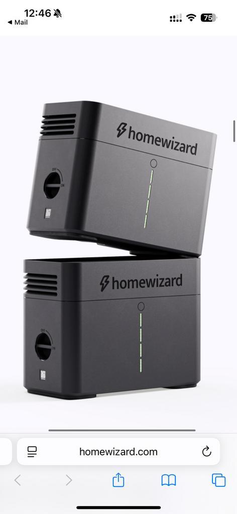 Homewizard thuis batterij NIEUW, Computers en Software, Accu's en Batterijen, Nieuw, Ophalen