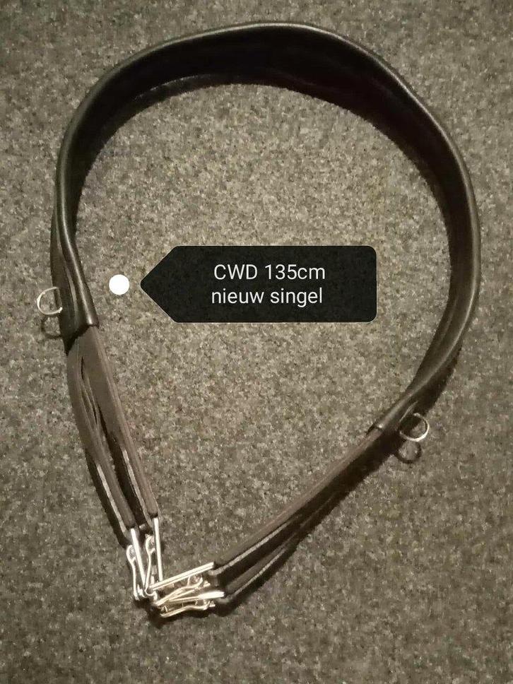 NIEUW CWD singel maat 135cm en heel veel meer!, Dieren en Toebehoren, Paarden en Pony's | Hoofdstellen en Tuigage, Nieuw, Springen