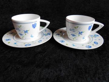 2 Janneke Brinkman Fruit & Flowers koppen en schotels Mepal beschikbaar voor biedingen