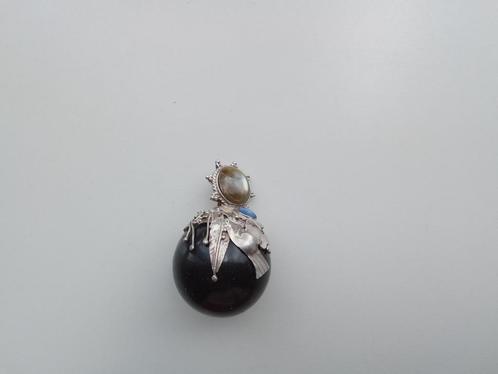 Peruaanse hanger pendel kolibri, Sieraden, Tassen en Uiterlijk, Kettinghangers, Nieuw, Zilver, Zwart, Dier, Ophalen of Verzenden