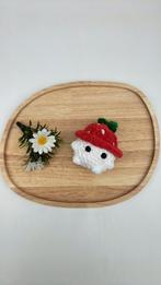 Gloednieuw gehaakt aardbei knuffeltje handmade, Verzenden, Nieuw, Overige typen