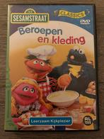 Sesamstraat: Beroepen en Kleding DVD, Cd's en Dvd's, Dvd's | Kinderen en Jeugd, Alle leeftijden, Ophalen of Verzenden, Zo goed als nieuw