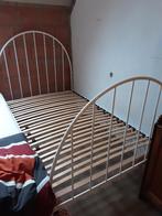 Twijfelaar 120 x 200, Ophalen, Gebruikt, Wit, Twijfelaar