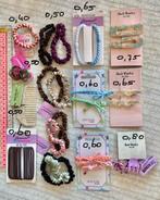 Haar elastiekjes speldjes diadeem nw, Ophalen of Verzenden, Nieuw