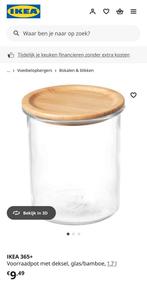 3 stuks Voorraadpot IKEA 1,7L, Huis en Inrichting, Ophalen of Verzenden, Zo goed als nieuw, Overige typen