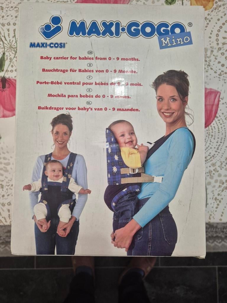 Maxi-Gogo Mino Draagzak - Zo goed als nieuw, Kinderen en Baby's, Ophalen of Verzenden