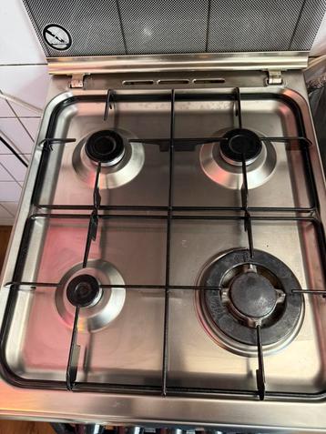 Inox Gasfornuis - Vrijstaand/ Rotterdam beschikbaar voor biedingen