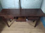 Teakhouten Sidetable, Ophalen, 100 tot 150 cm, Teakhout, Zo goed als nieuw