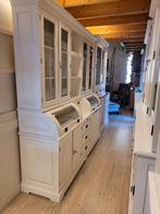 *ACTIE*  Landelijke Witte Buffetkast Grutterskast (2605), Huis en Inrichting, Gebruikt, 200 cm of meer, 200 cm of meer, Met deur(en)