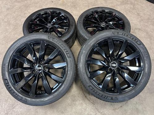 mooie 18 inch originele velgen + zomerbanden Audi A4 B9 B8, Auto-onderdelen, Banden en Velgen, Banden en Velgen, Zomerbanden, 18 inch