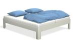 Showroom Auping Auronde 2000 (48cm) Pure White 160x200, Huis en Inrichting, Slaapkamer | Bedden, Verstelbaar, Wit, Tweepersoons