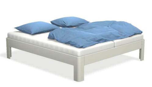 Showroom Auping Auronde 2000 (48cm) Pure White 160x200, Huis en Inrichting, Slaapkamer | Bedden, Zo goed als nieuw, Tweepersoons