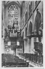 Hulst Interieur Basiliek., Verzamelen, Ansichtkaarten | Nederland, Ophalen of Verzenden, 1960 tot 1980, Ongelopen, Zeeland